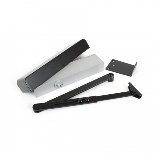 Black Size 2-5 Door Closer & Cover